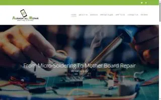 Alibaba Cell Repair of Centreville website