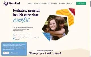 Blackbird Health of Centreville website
