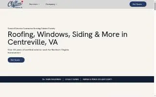 Clifton Exteriors website