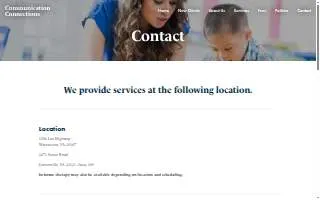 Communication Connections website