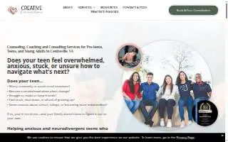 Creative Connections PLLC website