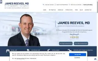 James D. Reeves, MD website