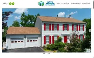 Nova Installations of Centreville website