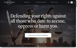 The Paracha Firm, PC website