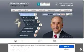 Thomas B. Fleeter, MD website
