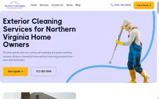 Velocity Washers website