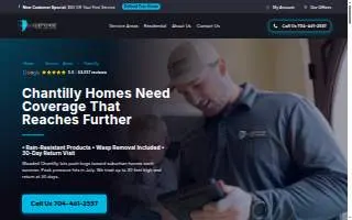 ClearDefense Pest Control of Chantilly website