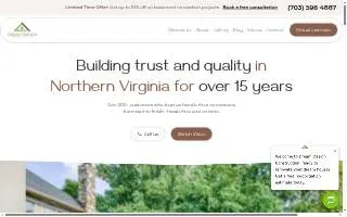 Dream Design Construction LLC of Chantilly website