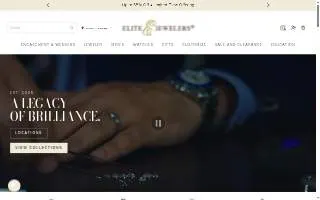Elite Jewelers of Chantilly website