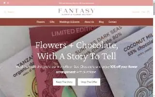 Fantasy Florist & Flower Delivery website