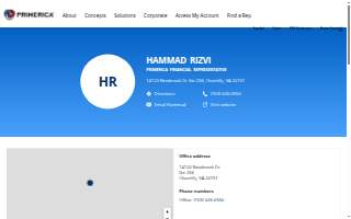 Hammad Rizvi: Primerica Financial Services