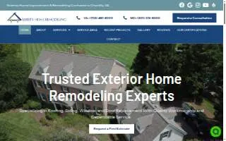 Liberty Home Remodeling website