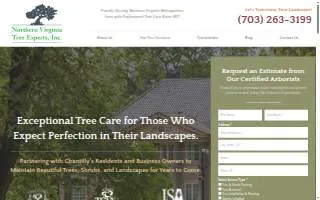 Northern Virginia Tree Experts, Inc of Chantilly website