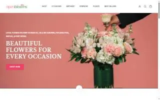OpenBlooms of Chantilly website