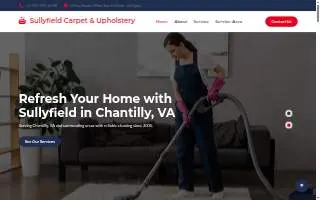Sullyfield Carpet & Upholstery website