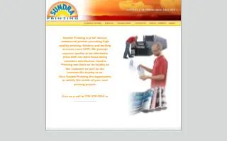 Sundra Printing website