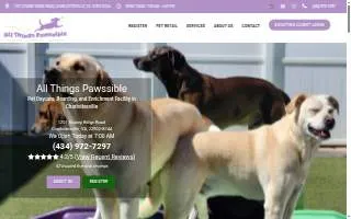 All Things Pawssible website