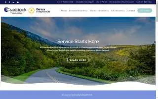 Craddock Sirius Insurance website