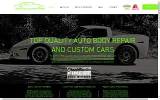 HB Legends Autobody website