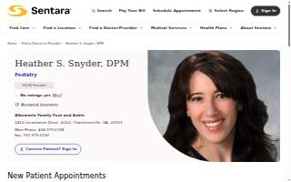 Heather S Snyder, DPM