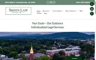 Skeen Law Offices website