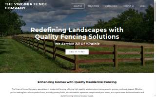 The Virginia Fence Company of Charlottesville