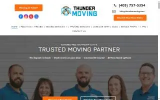 Thunder Orthopedics website