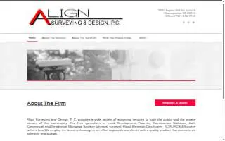 Align Surveying & Design, P.C. website