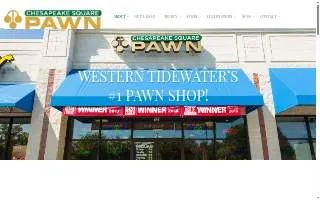 Chesapeake Square Pawn website