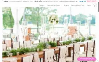 Classy Covers / Classy Event Rentals website