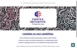 Cortex Initiative Chesapeake website