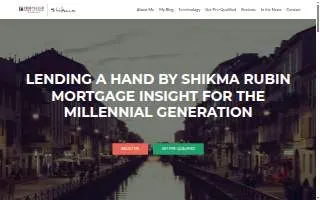 Shikma Rubin, Mortgage Advisor, NMLS ID #1114873 website