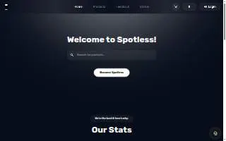 Spotless Appliance Repair Experts website