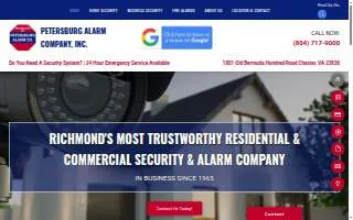 Petersburg Alarm Co Inc website