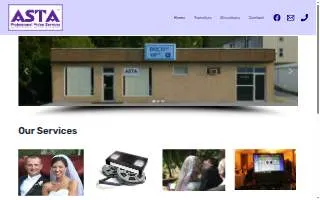 Asta Video Productions website
