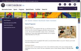 Christiansburg Senior Center