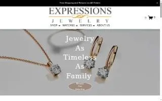 Expressions Jewelry website