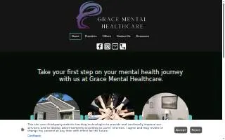 Grace Mental Healthcare website