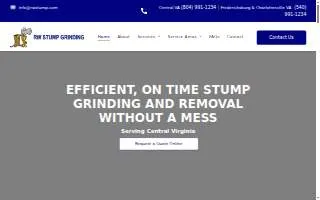 RW Stump Grinding website