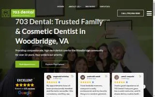 703 Dental website