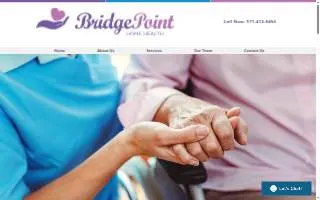 BridgePoint Home Health website