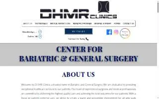 DHMR Clinics website