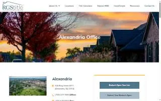 RGS Title, LLC website
