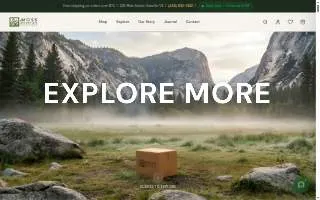 Moss Mountain Outfitters website