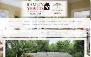 Ramsey Yeatts & Associates, Realtors website