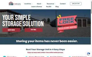 StorMark Self Storage of Danville website