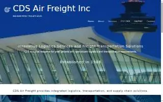 CDS Air Freight, Inc. website