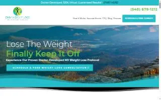 DMV Weight Loss of Dulles website