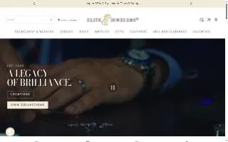 Elite Jewelers of Dulles website