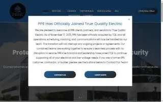 True Quality Electric of Dulles website